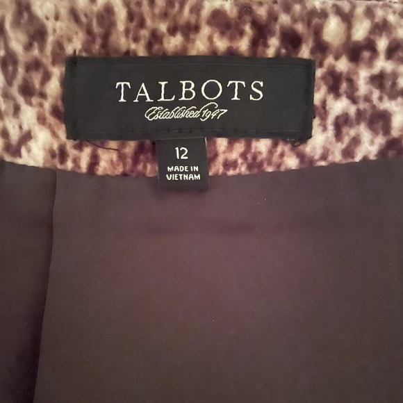 Velvety leopard print skirt - Picture 6 of 7